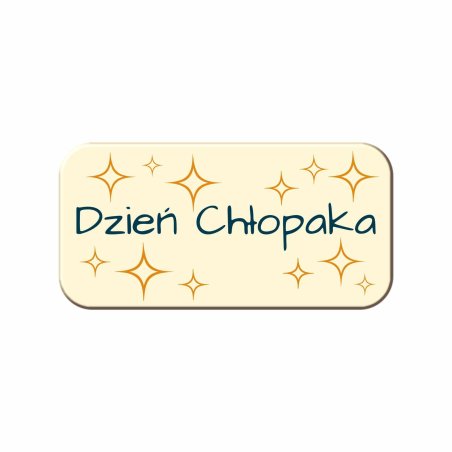 Prostokąt  50x25mm - 80szt.  - DCN189B