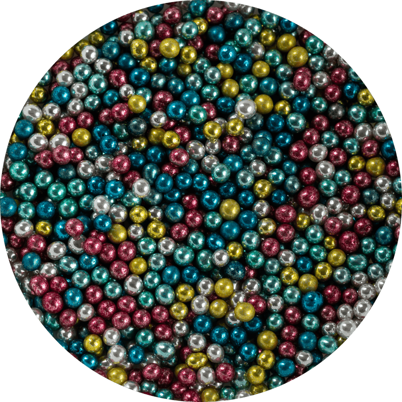 Posypka cukrowa perełki mix kolorów PC28N
